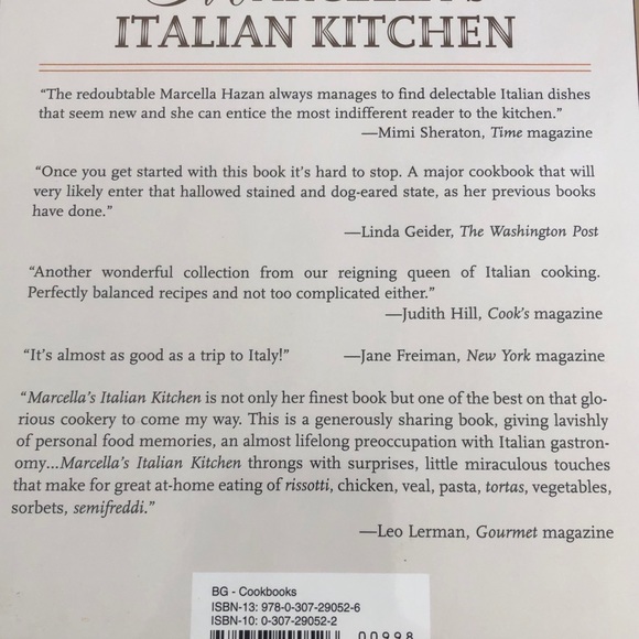 Vintage MARCELLA’S ITALIAN KITCHEN by MARCELLA HAZAN - Picture 5 of 5
